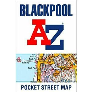 Blackpool A-Z Pocket Street Map, Sheet Map - A-Z Maps imagine