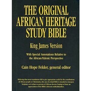 Original African Heritage Study Bible-KJV, Hardcover - Cain Hope Felder imagine