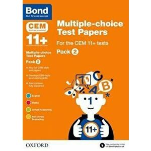 Bond 11+: Multiple-choice Test Papers for the CEM 11+ tests, Paperback - Michellejoy Hughes imagine