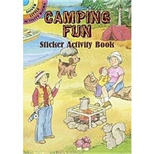 Camping Fun Sticker Activity Book 'With Stickers', Paperback - Cathy Beylon imagine