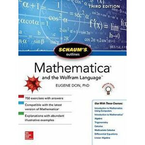 Schaum's Outline of Mathematica, Third Edition, Paperback - Eugene Don imagine