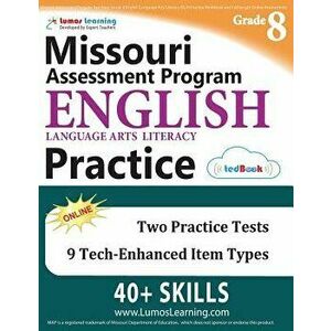 Missouri Assessment Program Test Prep: Grade 8 English Language Arts Literacy (Ela) Practice Workbook and Full-Length Online Assessments: Map Study Gu imagine