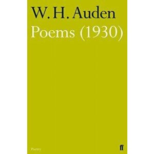 Poems (1930), Paperback - W. H. Auden imagine