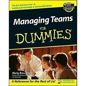 Managing Teams for Dummies - Brounstein imagine