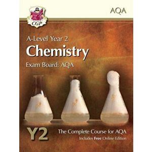 A-Level Chemistry for AQA: Year 2 Student Book with Online Edition, Paperback - *** imagine