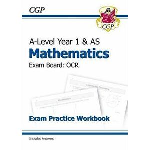 New A-Level Maths for OCR: Year 1 & AS Exam Practice Workbook, Paperback - *** imagine