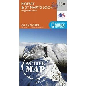 Moffat and St Mary's Loch. September 2015 ed, Sheet Map - Ordnance Survey imagine