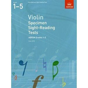 Violin Specimen Sight-Reading Tests, ABRSM Grades 1-5. from 2012, Sheet Map - *** imagine