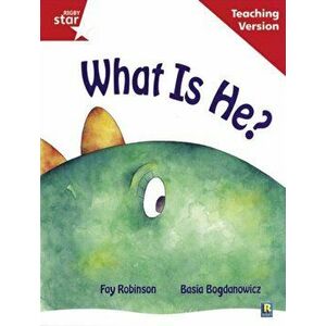Rigby Star Guided Reading Red Level: What Is He? Teaching Version, Paperback - *** imagine