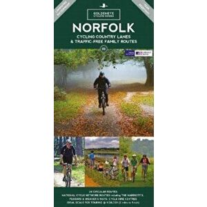Norfolk Cycling Country Lanes Map, Paperback - Al Churcher imagine