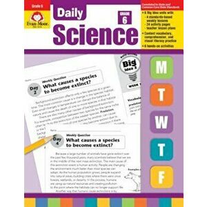 Daily Science, Grade 6+, Paperback - Evan-Moor Educational Publishers imagine