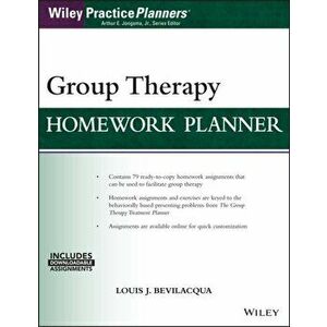 Group Therapy Homework Planner, with Download eBook, Paperback - Louis J. Bevilacqua imagine
