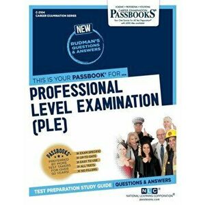 Professional Level Examination (PLE), Paperback - National Learning Corporation imagine