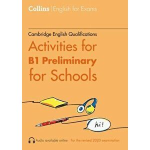 Activities for B1 Preliminary for Schools, Paperback - Rebecca Adlard imagine