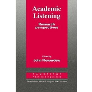 Academic Listening. Research Perspectives, Paperback - *** imagine