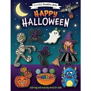 Happy Halloween Coloring and Activity Book, Paperback - Amber Laliberte imagine