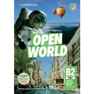 Open World First Self Study Pack (Sb W Answers W Online Practice and WB W Answers W Audio Download and Class Audio) [With eBook] - Anthony Cosgrove imagine
