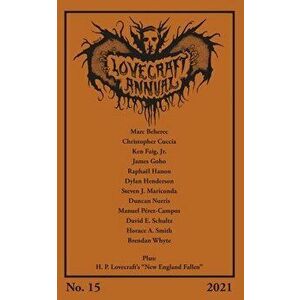 Lovecraft Annual No. 15 (2021), Paperback - S. T. Joshi imagine
