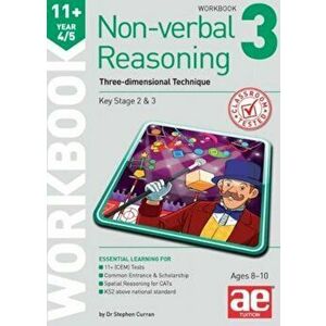 11+ Non-verbal Reasoning Year 4/5 Workbook 3. Three-dimensional Technique - Natalie Knowles imagine