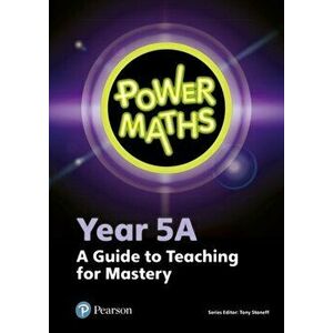 Power Maths Year 5 Teacher Guide 5A, Spiral Bound - *** imagine