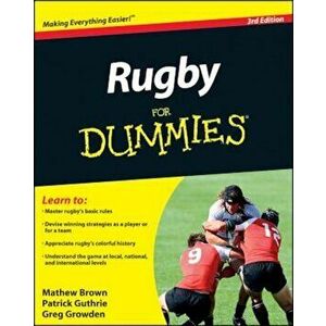 Rugby for Dummies, Paperback - Mathew Brown imagine