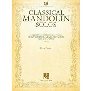 Classical Mandolin Solos, Hardcover - Carl Aonz imagine