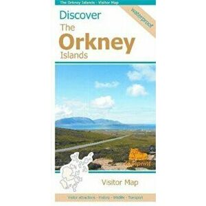 The Orkney Islands. Visitor Map, Sheet Map - Footprint Maps imagine