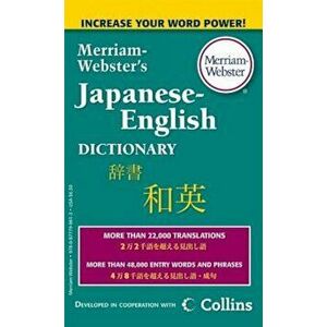 Merriam-Webster's Japanese-English Dictionary, Paperback - Merriam-Webster imagine