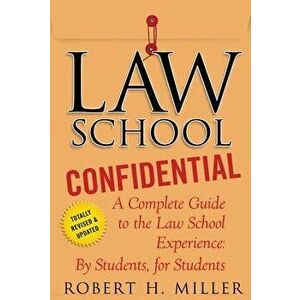 Law School Confidential, Paperback - Robert H. Miller imagine