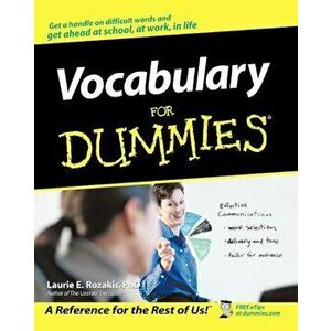 Vocabulary for Dummies, Paperback - Laurie E. Rozakis imagine