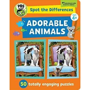 Spot the Differences: Adorable Animals!: 50 Totally Engaging Puzzles!, Hardcover - Georgia Rucker imagine