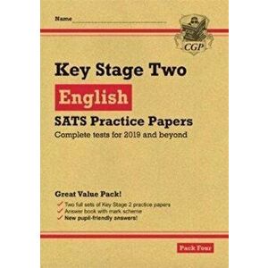 New KS2 English SATS Practice Papers: Pack 4 (for the 2020 tests), Paperback - CGP Books imagine