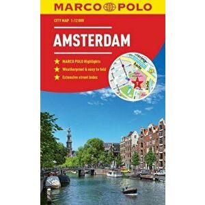 Amsterdam Marco Polo City Map, Paperback - *** imagine