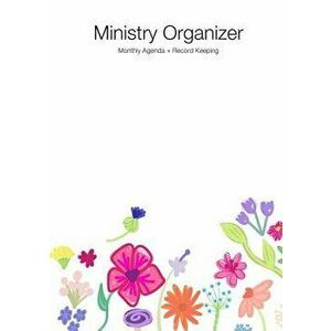 Jehovah's Witnesses Ministry Organizer, Month at a Glance Agenda + Records + Notes, Paperback - Ministry Organizer imagine