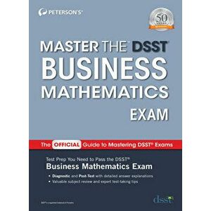 Master the Dsst Business Mathematics Exam, Paperback - *** imagine