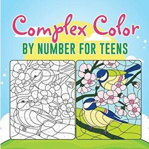 Complex Color by Number for Teens, Paperback - Educando Kids imagine