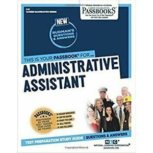 Administrative Assistant, Paperback - National Learning Corporation imagine