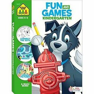 Fun & Games Kindergarten Ages 5-6, Paperback - Zone Staff School imagine