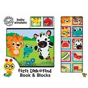Baby Einstein: First Look and Find Book & Blocks, Hardcover - Emily Skwish imagine