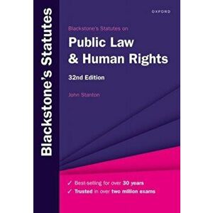 Blackstone's Statutes on Public Law & Human Rights. 32 Revised edition, Paperback - *** imagine