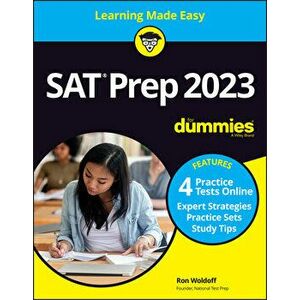 SAT Prep 2023 For Dummies with Online Practice, Paperback - R Woldoff imagine