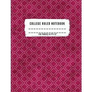 College Ruled Notebook: College Ruled Notebook for Writing for Students and Teachers, Girls, Kids, School that fits easily in most purses and - A. App imagine
