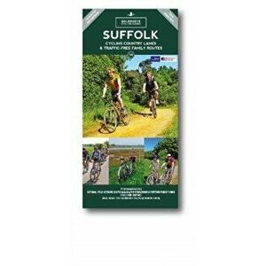 Suffolk Cycling Country Lanes & Traffic-Free Family Routes. 5 New edition, Sheet Map - *** imagine