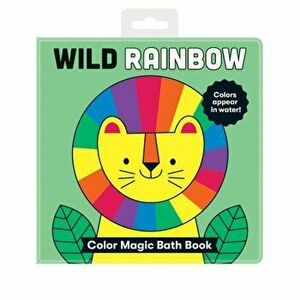 Wild Rainbow Color Magic Bath Book, Bath book - Mudpuppy imagine