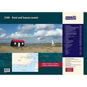 2100 Kent and Sussex Coasts Chart Pack. 2000 Chart Series, Thames Estuary to the Solent, New ed, Loose-leaf - Imray imagine