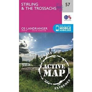 Stirling & the Trossachs. February 2016 ed, Sheet Map - Ordnance Survey imagine
