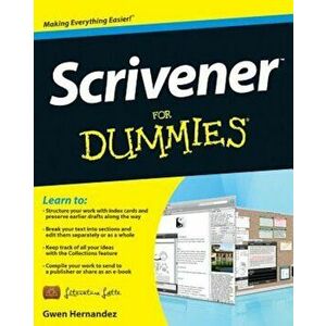Scrivener for Dummies, Paperback - Gwen Hernandez imagine
