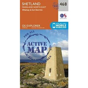 Shetland - Mainland North East. September 2015 ed, Sheet Map - Ordnance Survey imagine