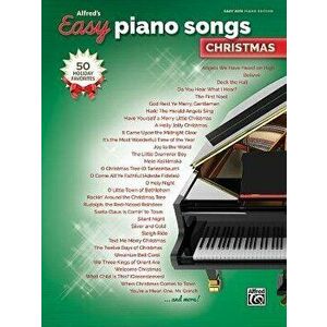 Alfred's Easy Piano Songs -- Christmas: 50 Christmas Favorites, Paperback - Alfred Music imagine