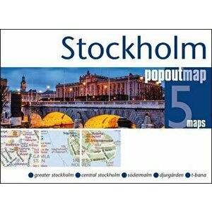 Stockholm Popout Map, Hardcover - *** imagine